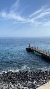 Madeira - Praia do Caniço - Clear ocean water